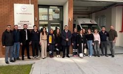 Yeni açılan Odunpazarı 12 Nolu Acil Sağlık Hizmetleri İstasyonuna ziyaret