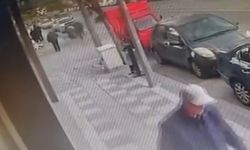 Feci kaza kamerada: Motosiklet parçalara ayrıldı!