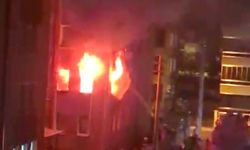 Komşuda yangın! 1'i bebek 5 kişi alevlerin içinden kurtarıldı