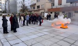 Eskişehir'de yurt personeline yangın güvenliği eğitimi verildi