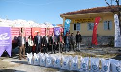 Eskişehir'de 66 dönümlük arazi üretime kazandırıldı