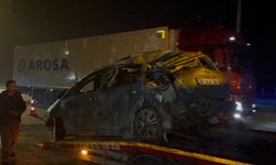 Eskişehir'de feci kaza: Takla atan otomobil karşı şeride uçtu! 1 yaralı