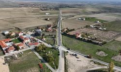 Eskişehir'de yenilenen yol hizmete açıldı