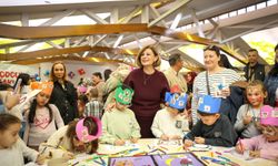 Başkan Ünlüce, miniklerle bir araya geldi