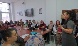 Büyükşehir, Kadına Yönelik Şiddetle Uluslararası Mücadele Günü kapsamında eğitim verdi