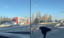 Eskişehir-Ankara yolunda trafik kilitlendi