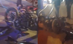 Eskişehir'de kaza: Motosiklet sürücüsü yere savruldu