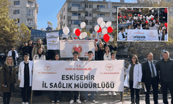 Eskişehir’de Organ Bağışı Haftası kapsamında yürüyüş düzenlendi