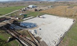 Eskişehir'de yeni futbol sahası çalışmalar sürüyor