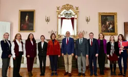 Başkan Ünlüce Avusturya, Finlandiya ve Polonya büyükelçileri ile bir araya geldi