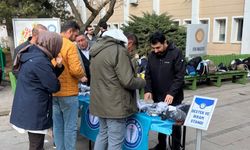 Eskişehir Sağlık Sen "Destek ve İkram Standı" kurdu