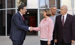 Başkan Ünlüce, TOBB Başkanı Hisarcıklıoğlu'nu ağırladı