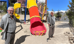 Ihlamurkent'ten yardım çağrısı! Çocuk parkı tehlike saçıyor