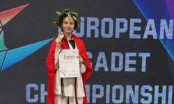 Eskişehirli sporcu 2025 Avrupa Yıldızlar Taekwondo Şampiyonası'ndan madalyayla döndü