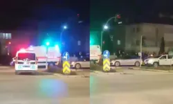 Ihlamurken'te kaza: Polis ve ambulans ekipleri sevk edildi