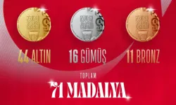 Türkiye İslami Dayanışma Oyunları'nda şimdiye kadar 71 madalya kazandı