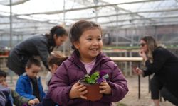 Minikler Eskişehir Fidanlık Tesisleri'nde eğitim aldı