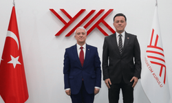 Nebi Hatipoğlu, YÖK Başkan Vekili görevine atanan Naci Gündoğan'la bir araya geldi