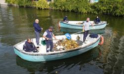 Porsuk Çayı'nda temizlik çalışmaları başladı: "Ekiplerimiz her gün sahada kilolarca çöp topluyor"