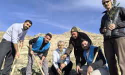 Sivrihisar'da fidanlar toprakla buluştu