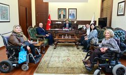 Türkiye Sakatlar Derneği'nden Vali Aksoy'a ziyaret