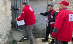 Kızılay Eskişehir Şubesinden Seyitgazi’de ihtiyaç sahibi vatandaşlara yardım eli