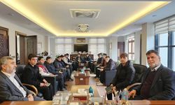 Eskişehir'de lise öğrencilerinden İl Müftülüğü'ne ziyaret