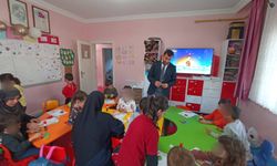 Mahmudiye İlçe Müftülüğü’nden 4-6 yaş öğrencilere ziyaret