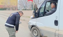 Tek tek kontrol edildi! Eskişehir'de kış lastiği denetimi devam ediyor