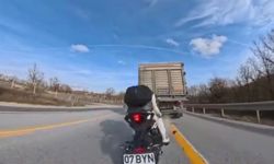 Tıra arkadan çarparak yaralanan motosiklet sürücüsü Eskişehir'e sevk edilecek