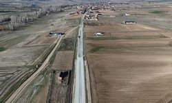 Seyitgazi bağlantı yolu yenilendi, tekrar trafiğe açıldı