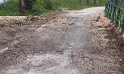 Vatandaşlar düzenleme talep ediyor: Uluönder Yürüyüş Yolunun bozuk olduğu görüldü