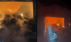 Eskişehir'de gece çıkan yangın sabah saatlerinde kontrol altına alınabildi