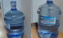 Eskişehir'de açılmamış su damacanasından ambalaj kağıdı çıktı!