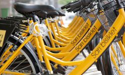 ESTÜ'de sarı bisikletler bugün kullanıma açıldı