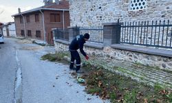 İnönü'nün 2 mahallesinde temizlik çalışmaları devam ediyor