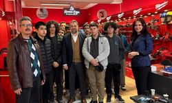 Eskişehir'de öğrencilerden yerli üretim ziyareti