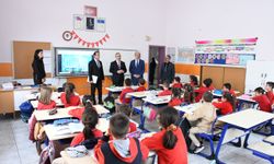Eskişehir İl Millî Eğitim Müdürü Sinan Aydın’dan Dumlupınar İlkokuluna ziyaret
