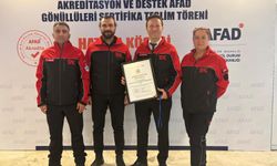 Tepebaşı Arama Kurtarma ekibi resmen akredite edildi