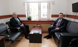 Nadir Küpeli, Eskişehir Vali Yardımcısı Remzi Oğuz Yılmaz ile bir araya geldi