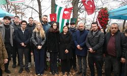 ESKAFDER Abhazya Şehidi Bahadır Özbağ’ın anıt açılışına katıldı