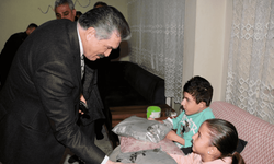 Kaymakam Ulu Dünya Engelliler Günü'nde hane ziyareti gerçekleştirdi