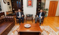 Rektör Adıgüzel RTÜK Başkanı Daniş ile bir araya geldi