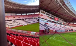 Fethi Heper Stadyumu karşılaşma için hazır