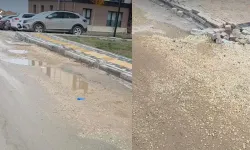 Vatandaşlar şikayetçi: Ihlamurkent TOKİ'lerinin çevresindeki yollarda çökme var
