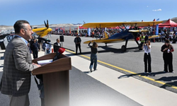 Vali Aksoy, Sivil Havacılık Günü'nü kutladı