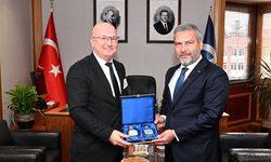 Prof. Dr. Sandıkçı ve Rektör Adıgüzel olası iş birliklerini masaya yatırdı