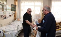 Belediye ekiplerinden evde bakım hizmeti alan bireylere ziyaret: Başkan Ünlüce'nin mesajı iletildi