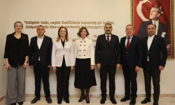 Ayşe Ünlüce, işçi sendikalarının başkanlarını ağırladı