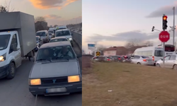 Eskişehir'de akşam saatlerinde trafik durma noktasına geldi